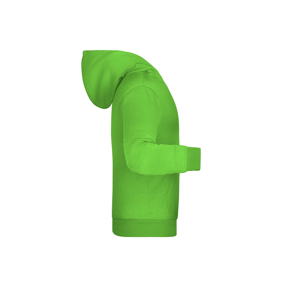 Bulldogs Hoodie Kids in lime green mit Schriftzug