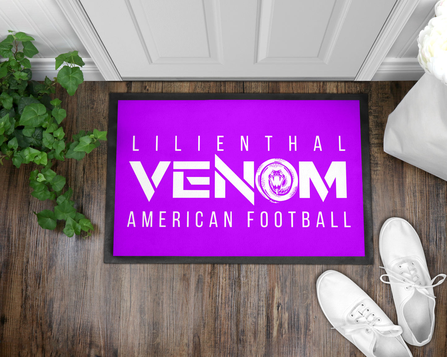 Fussmatte Venom Lilienthal lila in zwei Größen