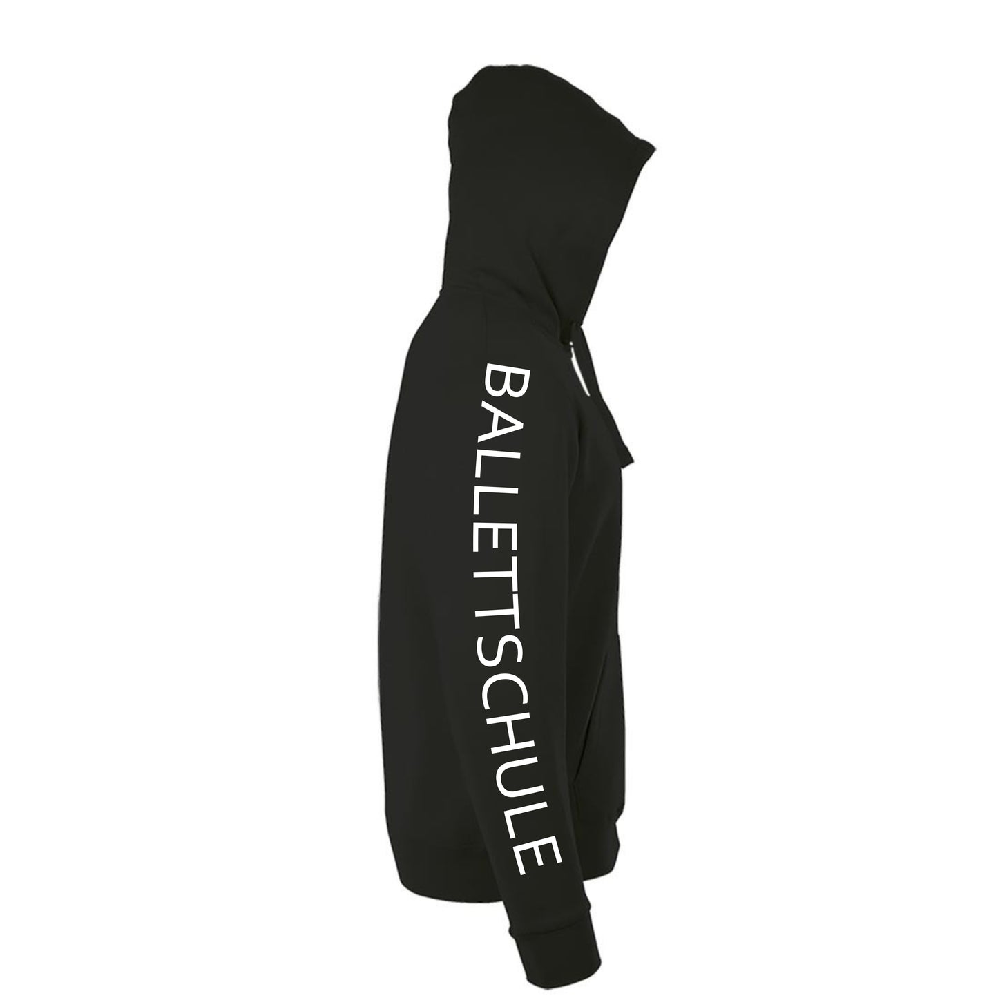 Sweatshirt-Jacke "Ballettschule" schwarz