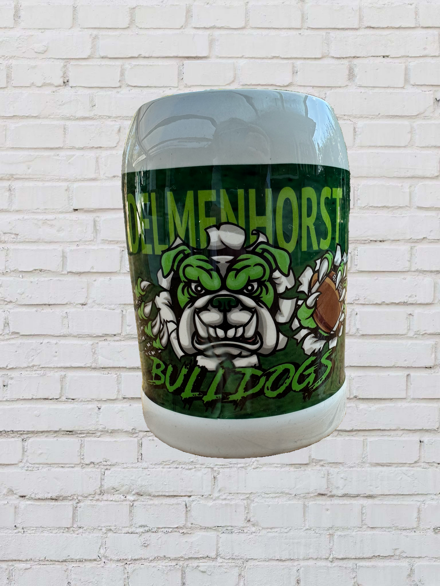 Bulldogs Bierkrug