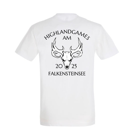 Highlandgames T-Shirt Herren 2025 weiß