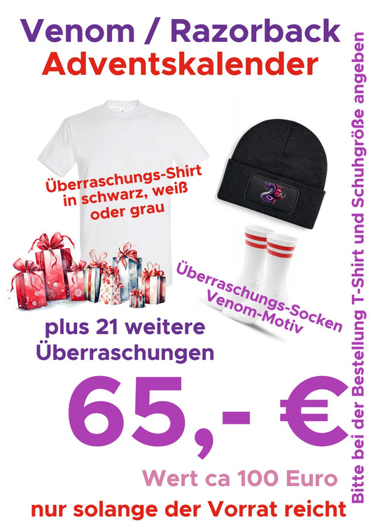 Venom - Razorback - Adventskalender