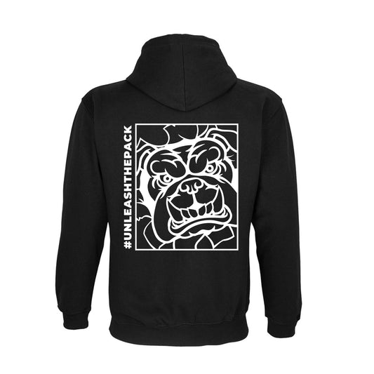 Bulldogs Hoodie #unleashthepack black