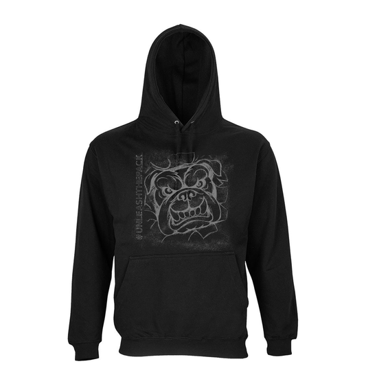 Bulldogs Hoodie Specialedition #unleashthepack in schwarz und weiß