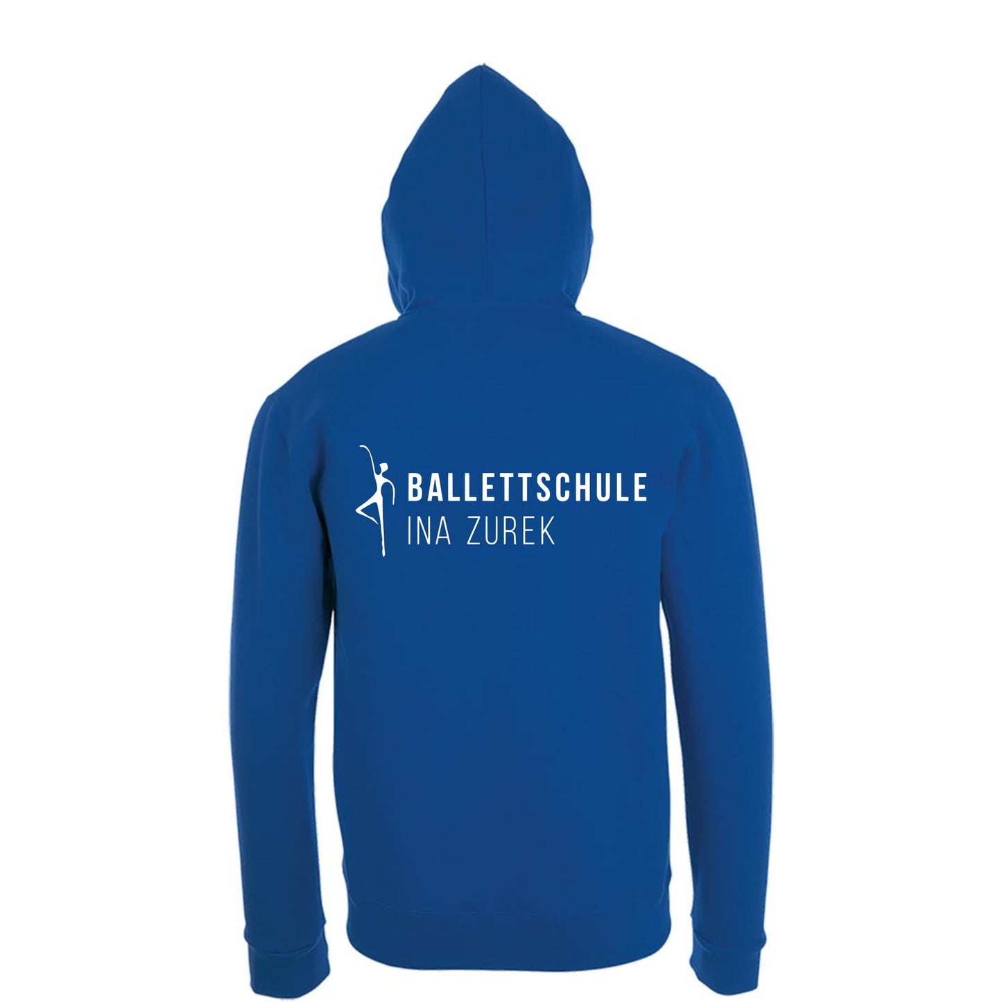 Sweatshirt-Jacke  "Ballettschule" blau