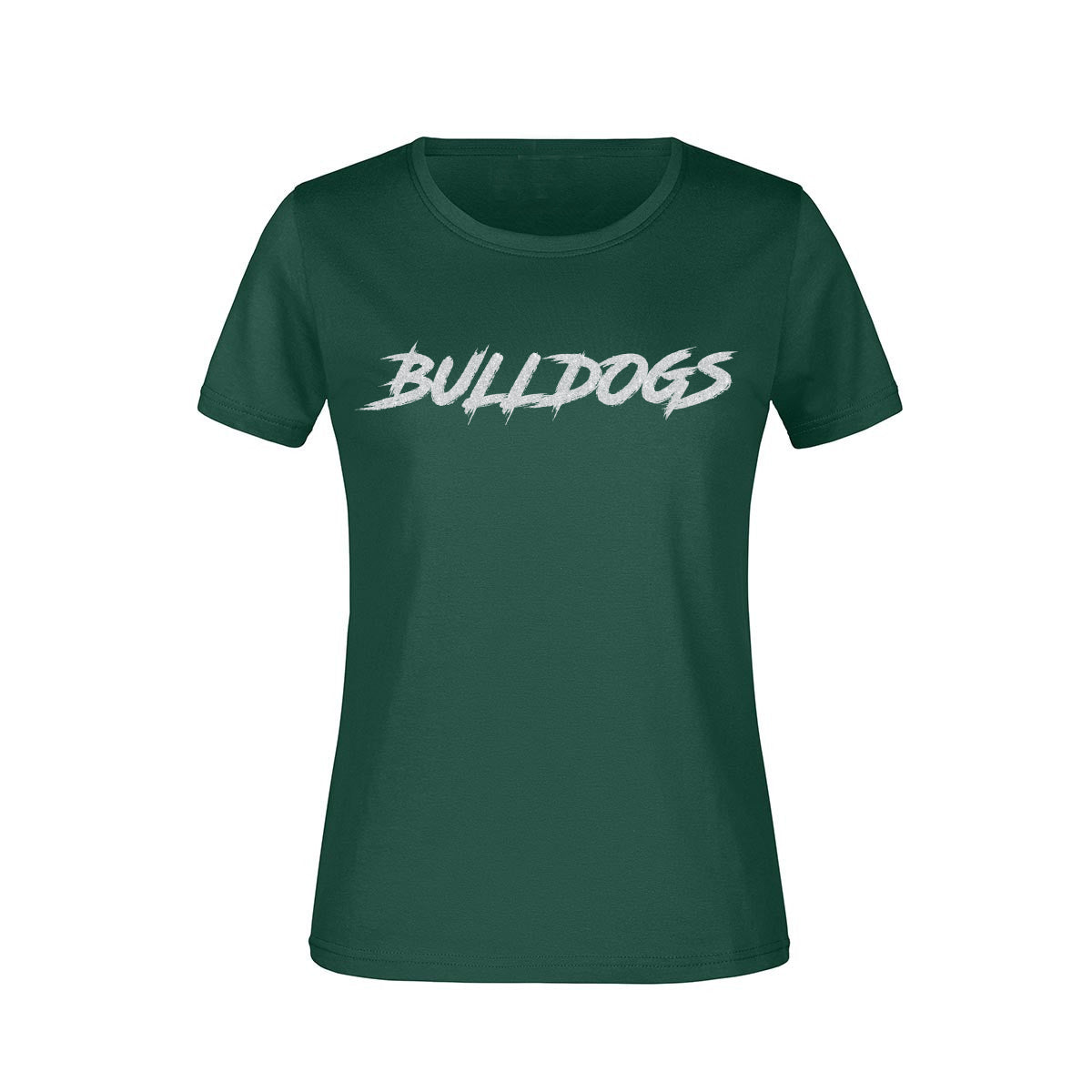 Bulldogs Lady-Shirt Glitzerschriftzug