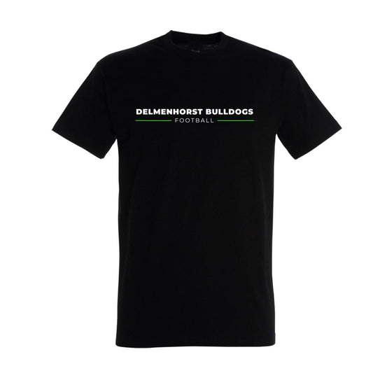 Bulldogs T-Shirt Herren "greenline" black