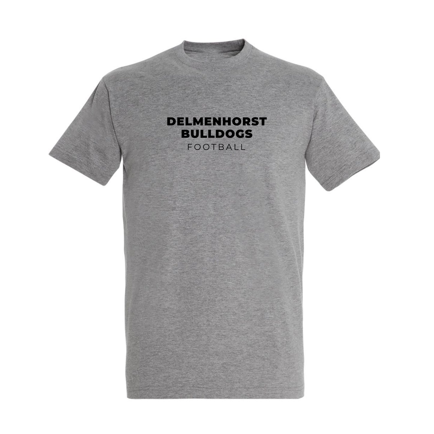 Bulldogs T-Shirt Herren #unleashthepack grey