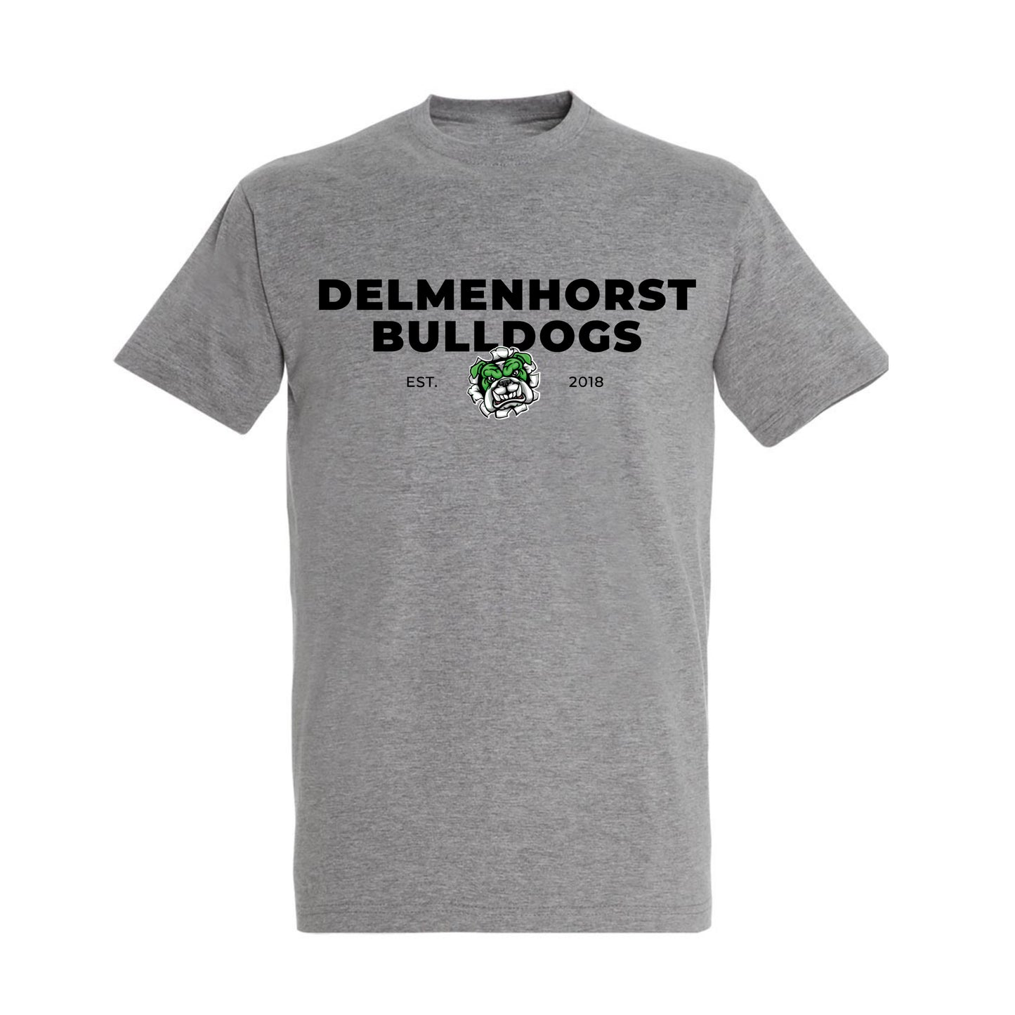 Bulldogs T-Shirt Herren "est 2018" grey