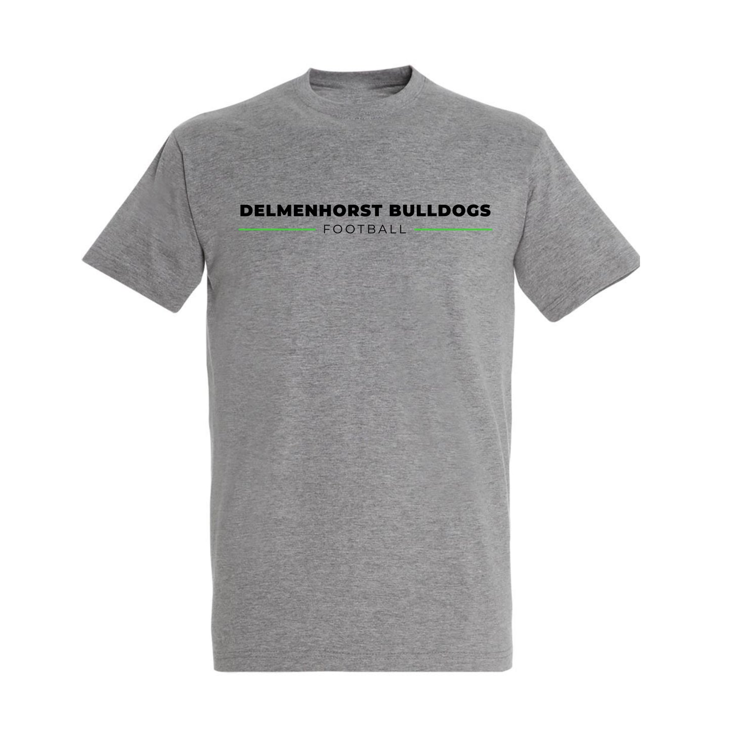 Bulldogs T-Shirt Herren "greenline" grey