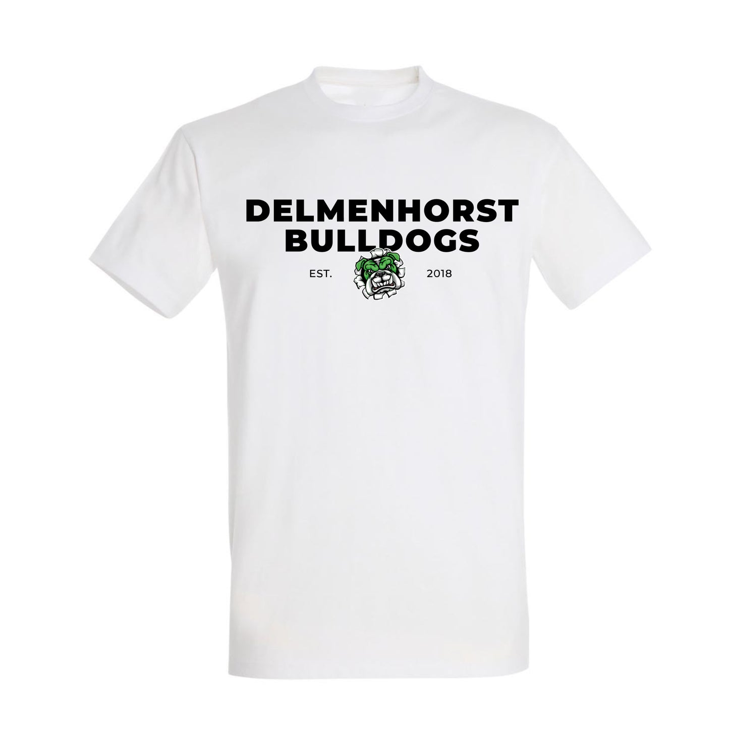 Bulldogs T-Shirt Herren "est 2018" white