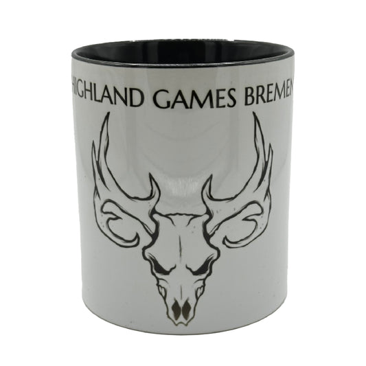 Tasse Highlandgames innen schwarz