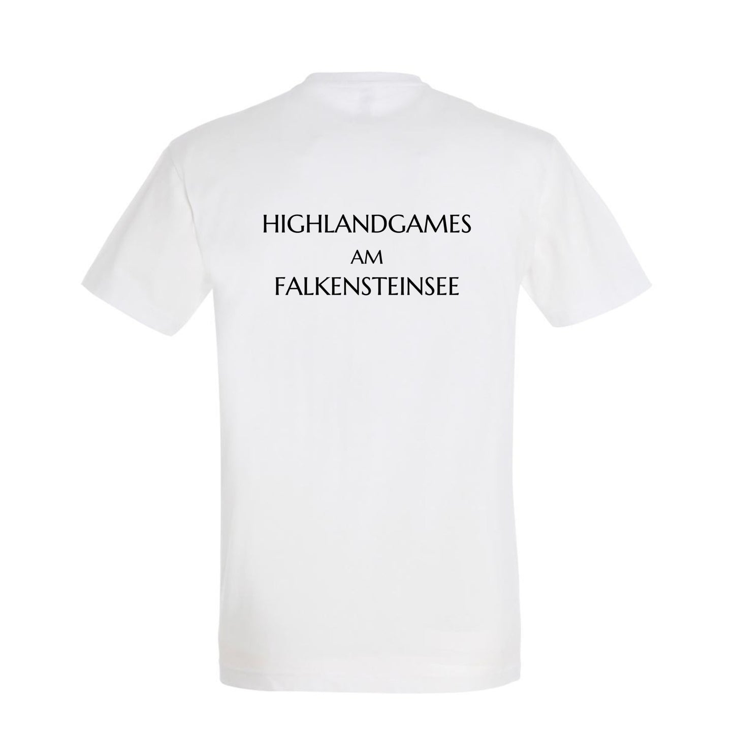 Highlandgames Bremen Team-Shirt weiß